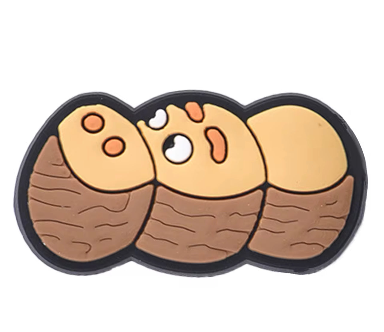 Happy Hippos Chocolate Shoe Charm - Snappiez Shoe Charms - Thousands Of Designs For Croc Shoes