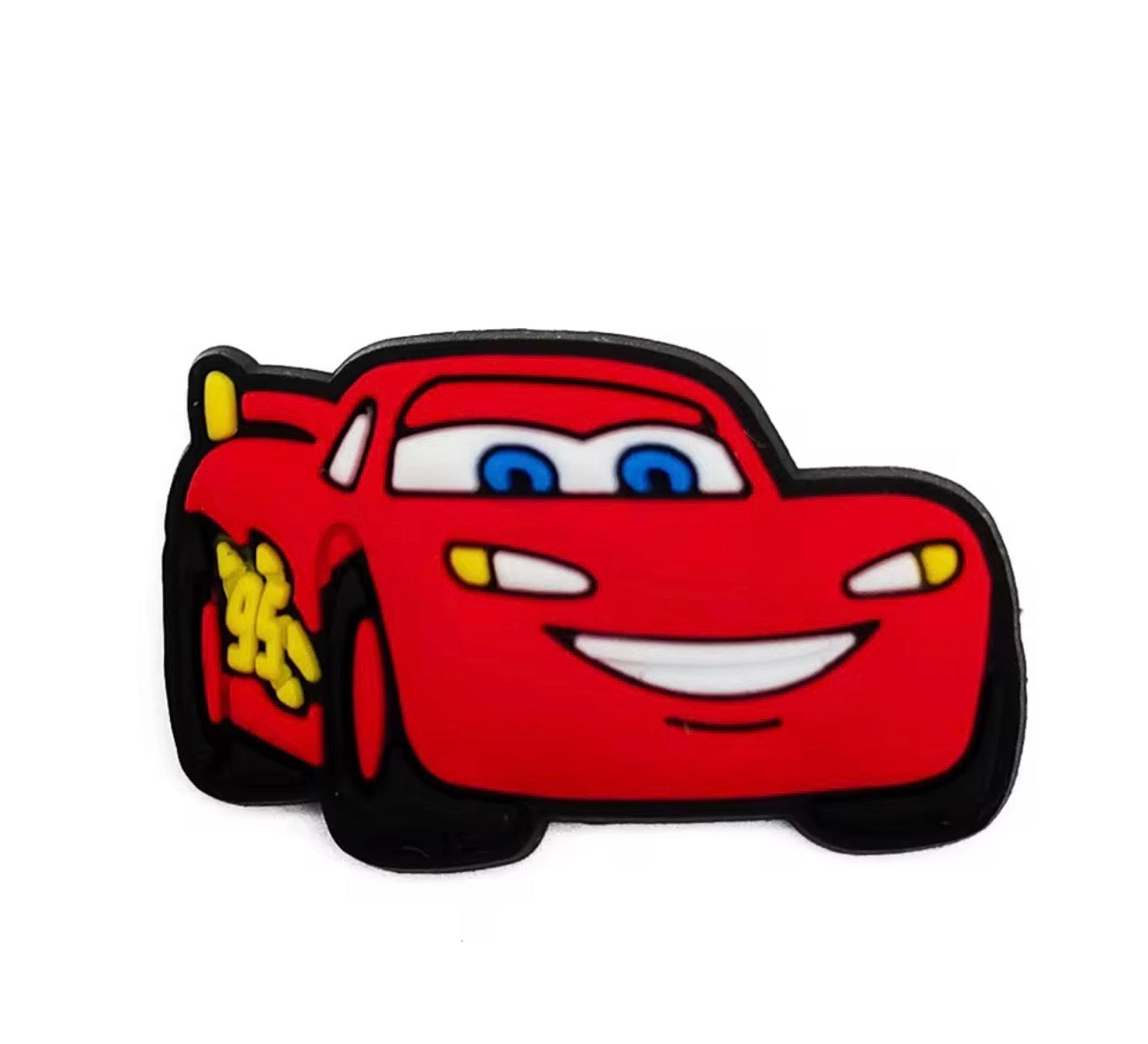 Cars Movie Lightning McQueen Shoe Charm - Snappiez Shoe Charms - Thousands Of Designs For Croc Shoes