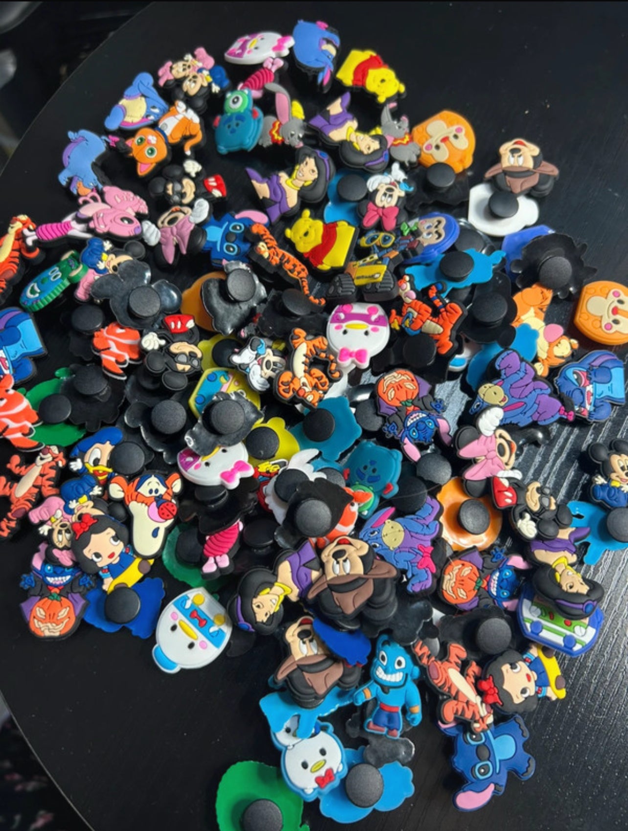 Disney Cartoon Pick n Mix x10 Charms - Snappiez Shoe Charms - Thousands Of Designs For Croc Shoes