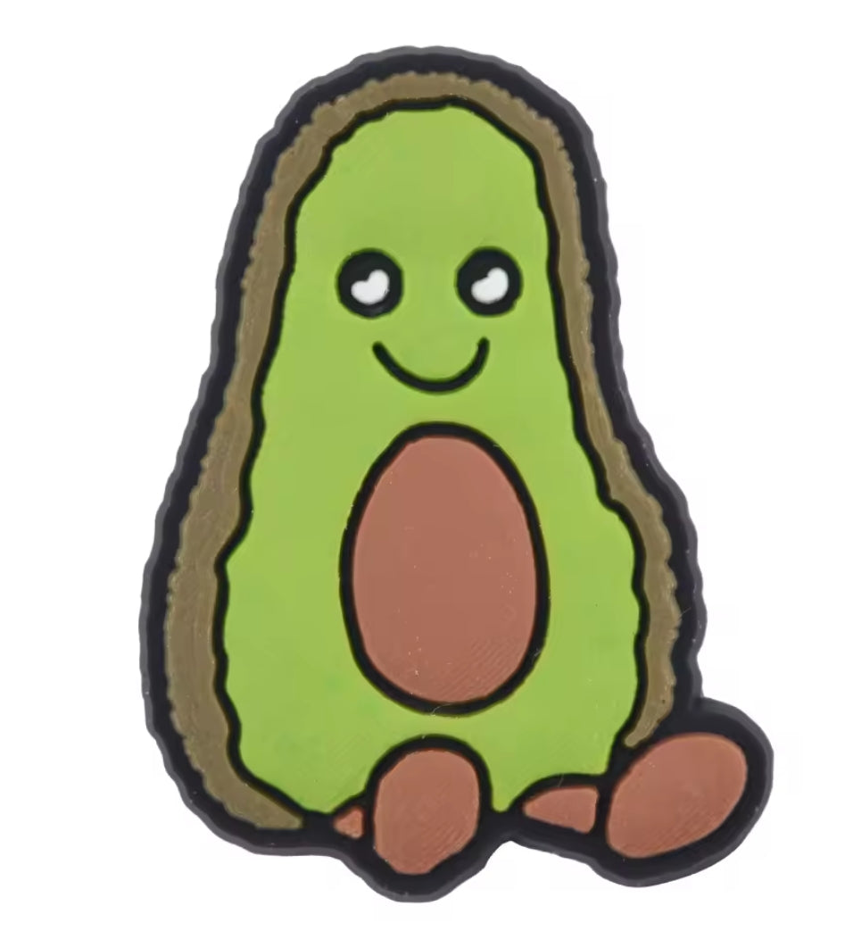 Amuseable Avocado Croc Charm