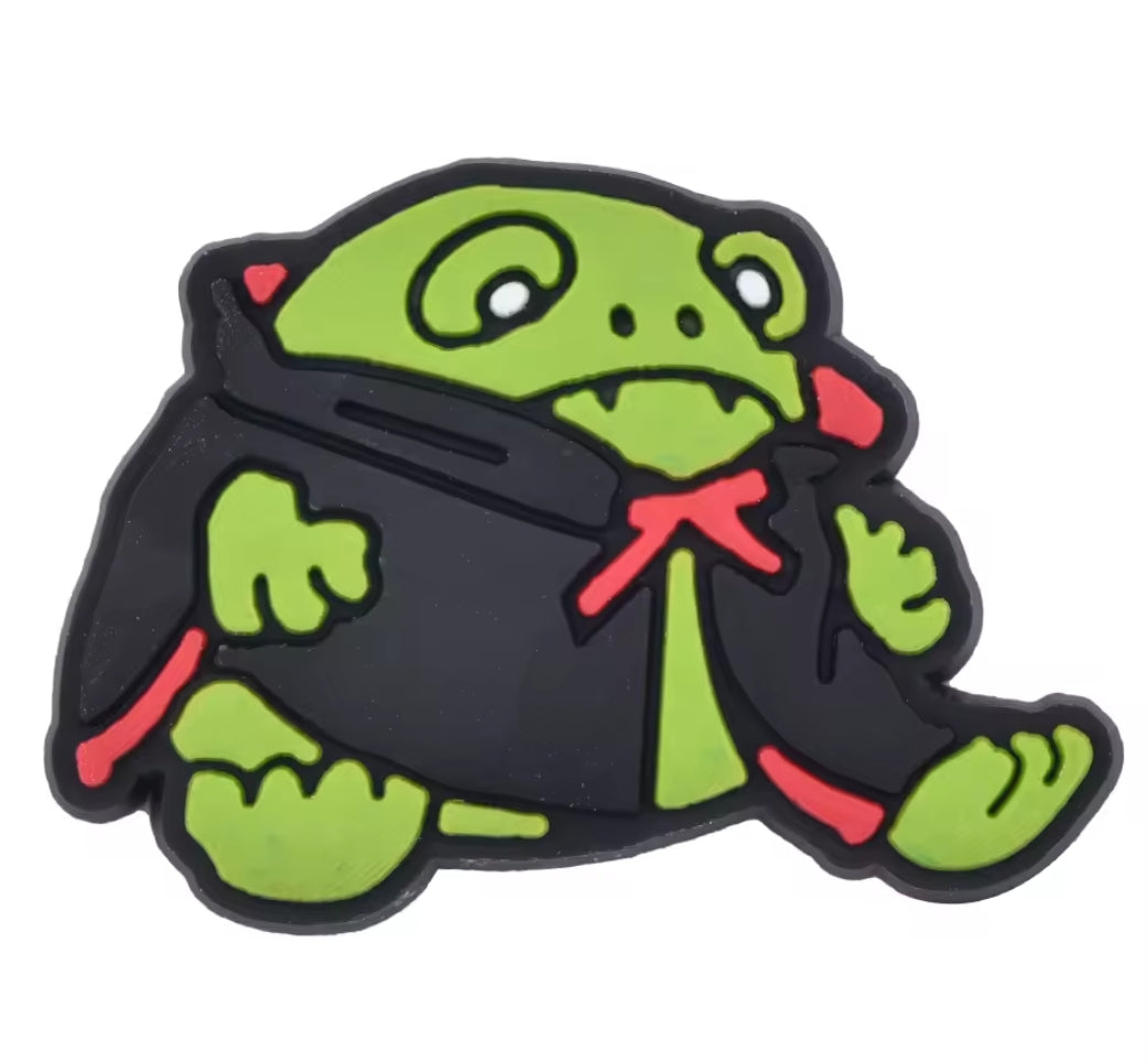 Ricky Rain Frog Halloween Croc Charm