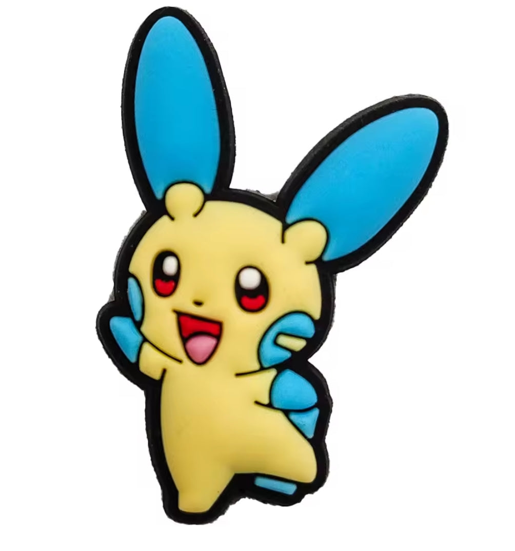 Pokemon Minun Croc Charm