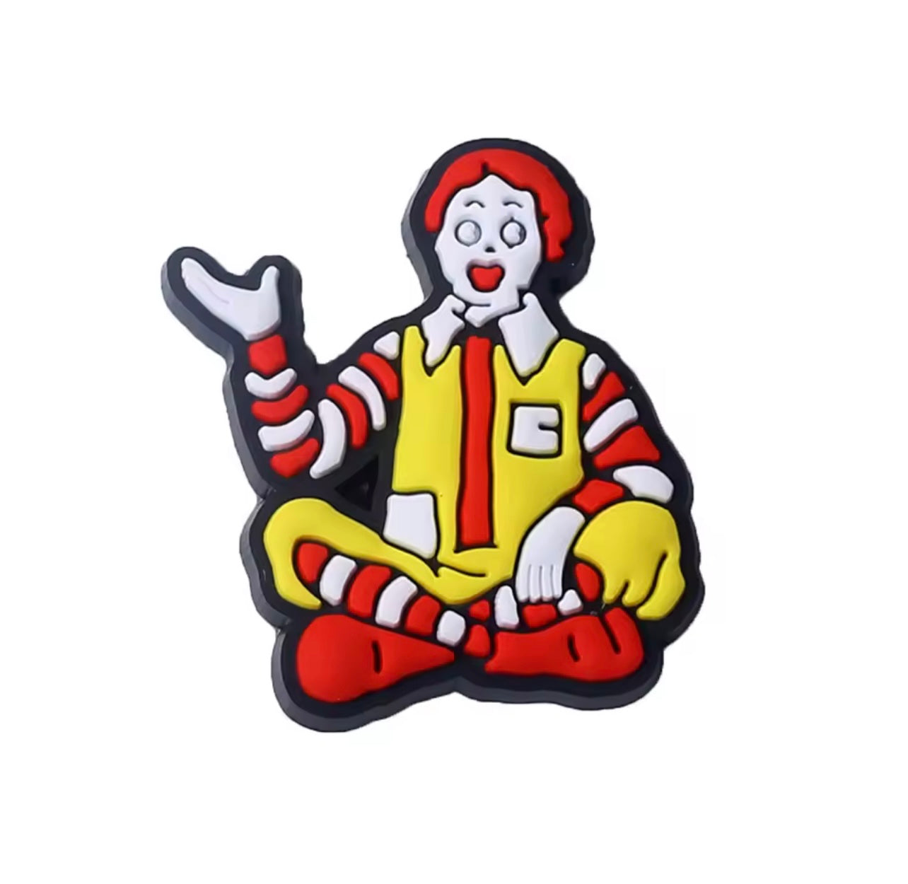 Ronald McDonald Shoe Charm - Snappiez Shoe Charms - Thousands Of Designs For Croc Shoes