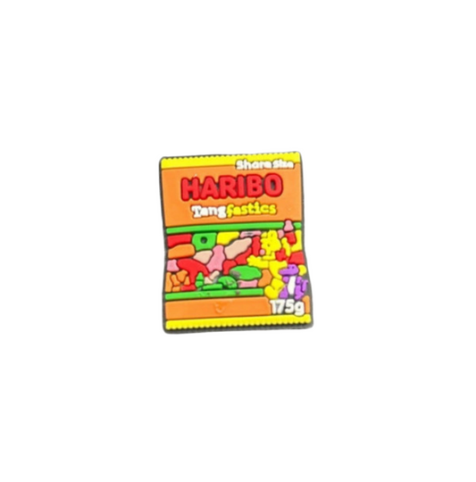 Haribo Tangfastics Packet Shoe Charm - Snappiez Shoe Charms - Thousands Of Designs For Croc Shoes