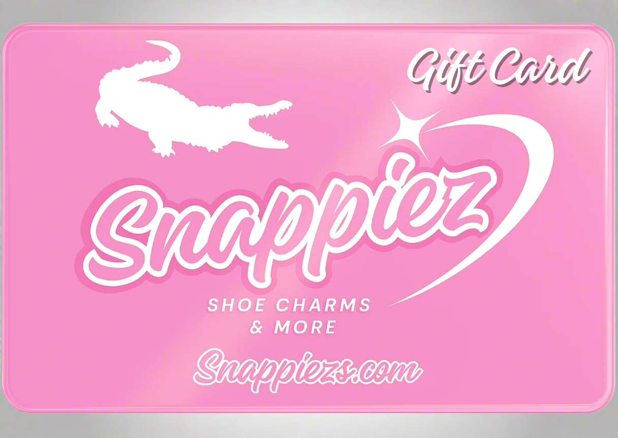 Snappiez Shoe Charms Gift Card - Snappiez Shoe Charms - Thousands Of Designs For Croc Shoes