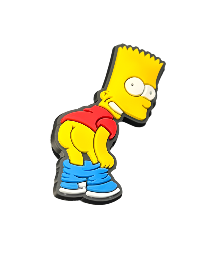 BART Simpson Mooney Shoe Charm - Snappiez Shoe Charms - Thousands Of Designs For Croc Shoes