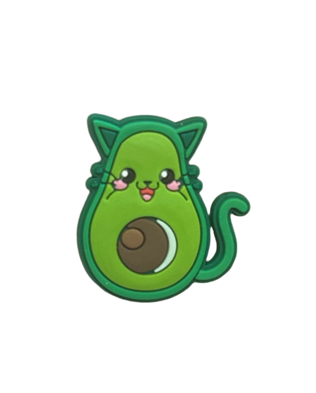Cat Avocado Shoe Charm - Snappiez Shoe Charms - Thousands Of Designs For Croc Shoes