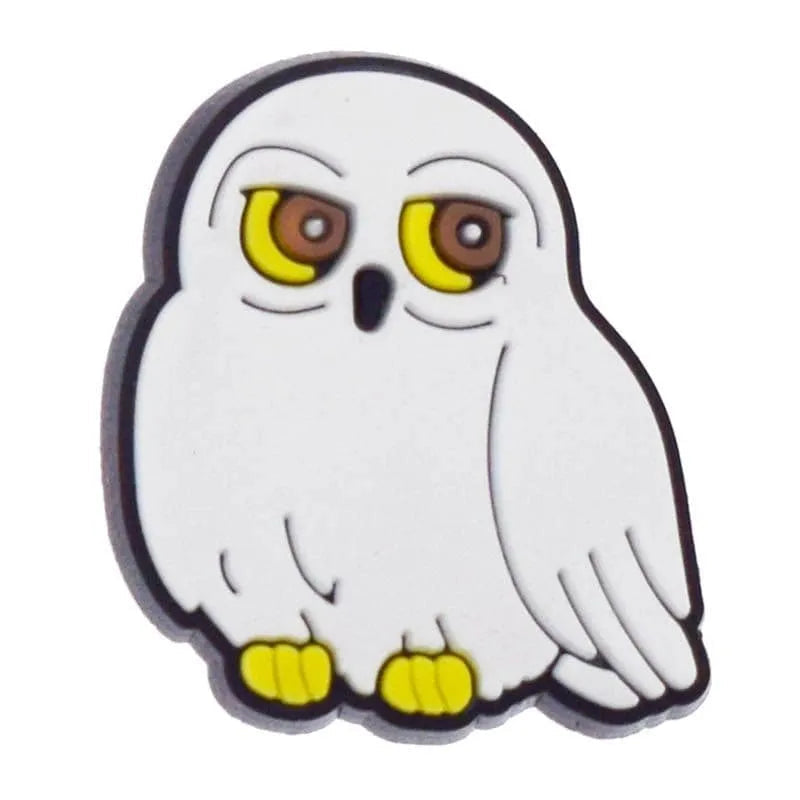 Hedwig Owl Harry Potter Shoe Charm - Snappiez Shoe Charms - Thousands Of Designs For Croc Shoes