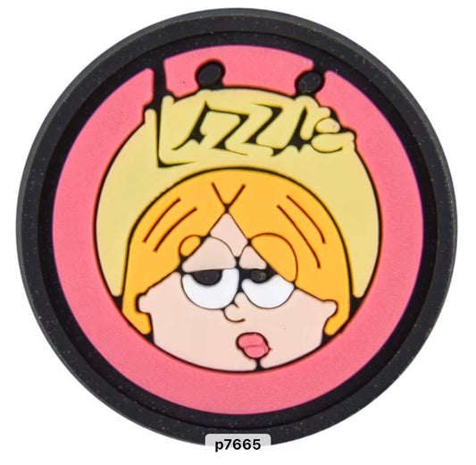 Lizzie McGuire Round Shoe Charm - Snappiez Shoe Charms - Thousands Of Designs For Croc Shoes