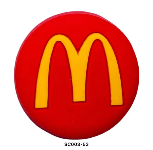 McDonald’s ‘M’ Logo Shoe Charm - Snappiez Shoe Charms - Thousands Of Designs For Croc Shoes