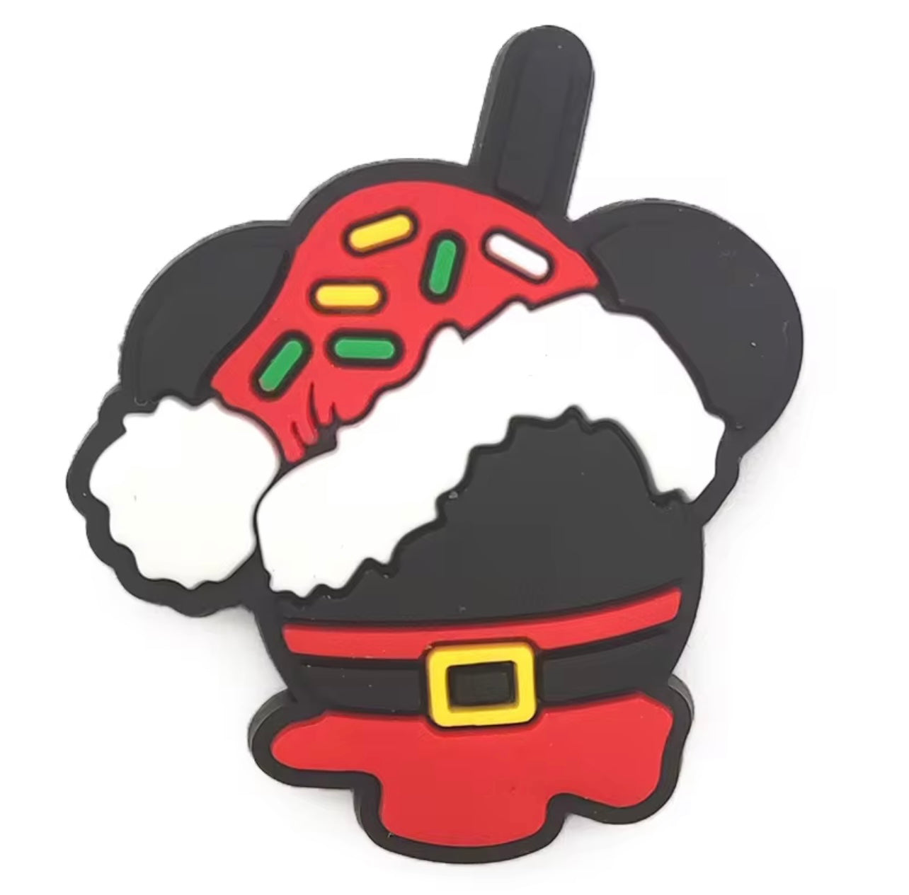 Micky Mouse Christmas Ice Cream Shoe Charm - Snappiez Shoe Charms - Thousands Of Designs For Croc Shoes