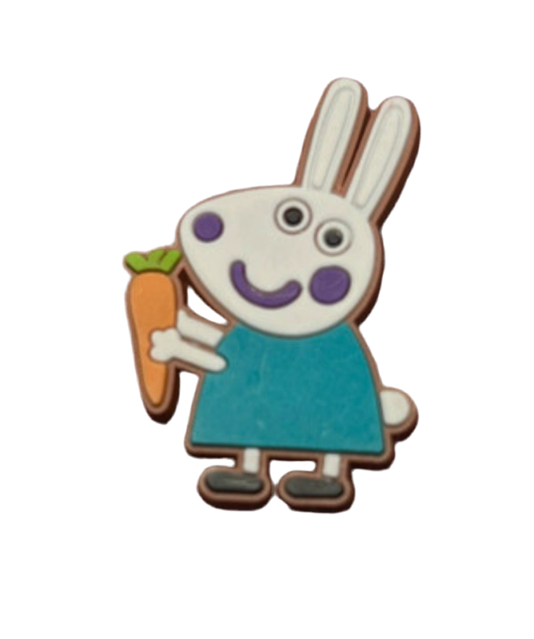 Peppa Pig Rabbit Shoe Charm - Snappiez Shoe Charms - Thousands Of Designs For Croc Shoes