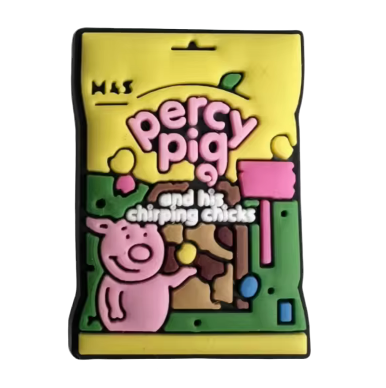 Percy Pig and his chirping chicks Sweet Shoe Charm - Snappiez Shoe Charms - Thousands Of Designs For Croc Shoes