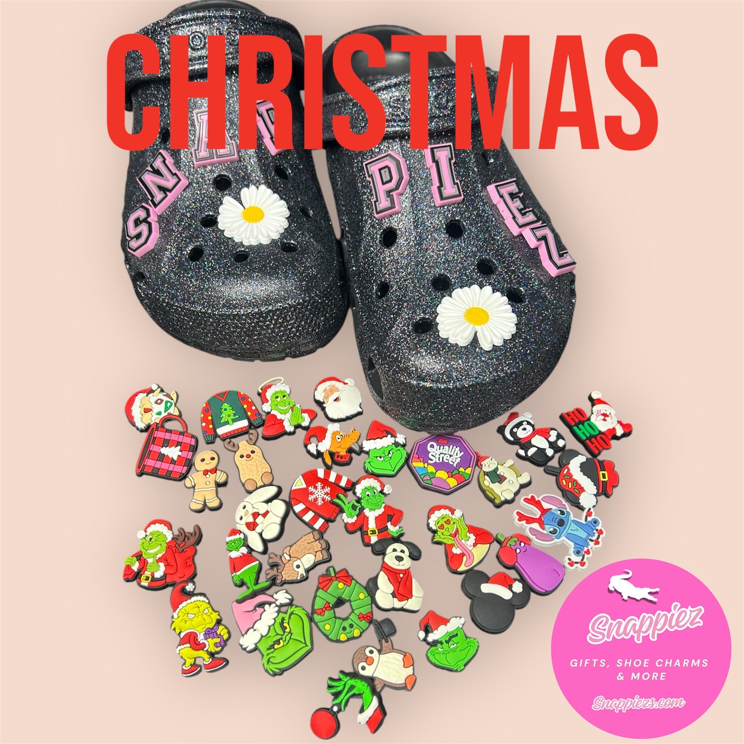 Christmas Shoe Charms