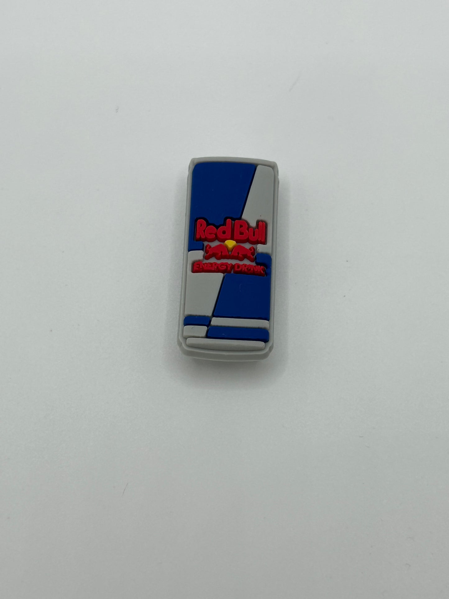 Red Bull Can Croc Charm