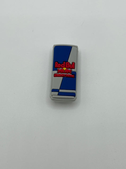 Red Bull Can Croc Charm