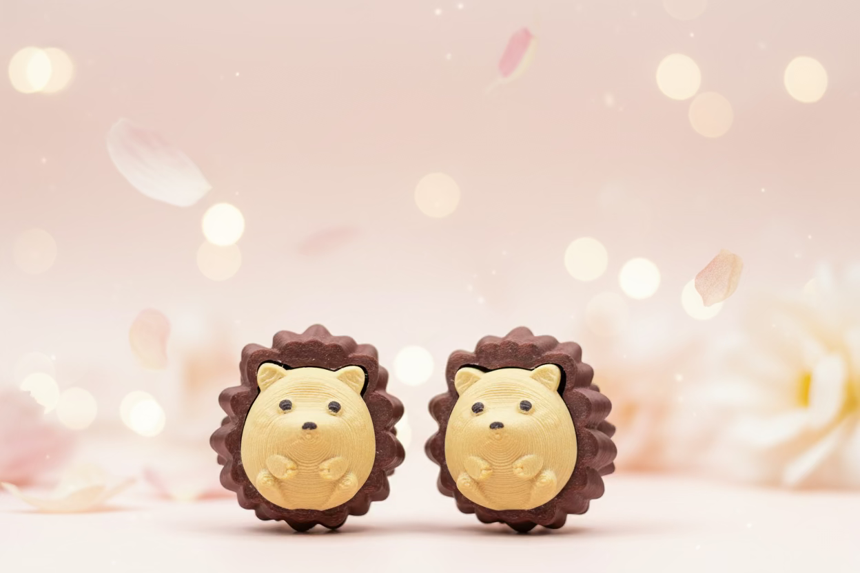 Hedgehog Fidget Clicker - Snappiez Shoe Charms - Thousands Of Designs For Croc Shoes