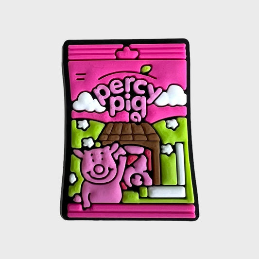 Percy Pig Sweets Food Shoe Charm - Snappiez Shoe Charms - Thousands Of Designs For Croc Shoes
