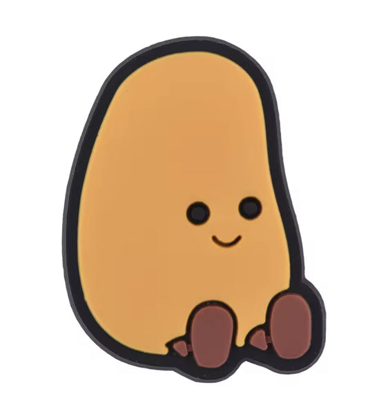 Amuseable Potato Croc Charm