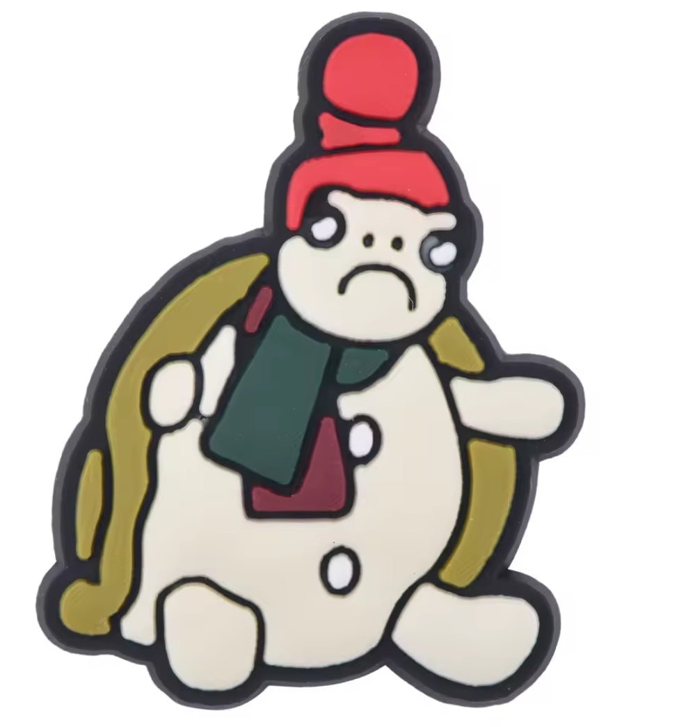 Amuseable Timmy Turtle Christmas Croc Charm