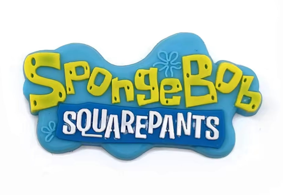 Spongebob Logo Croc Charm