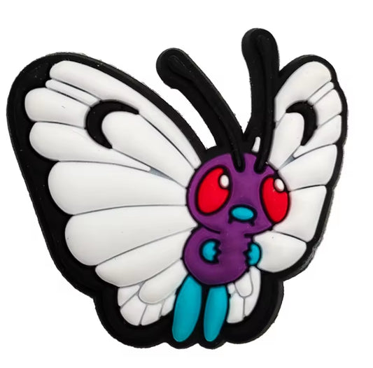 Pokemon Butterfree Croc Charm