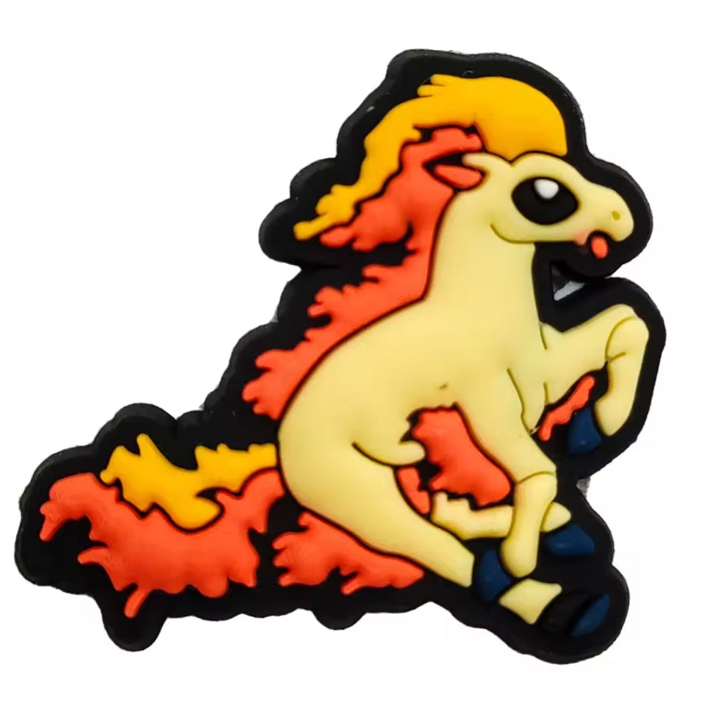 Pokemon Rapidash Croc Charm