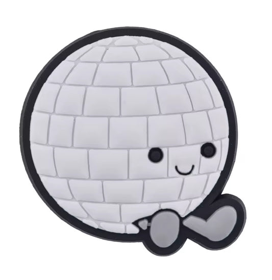 Jellycat Disco Ball Croc Charm