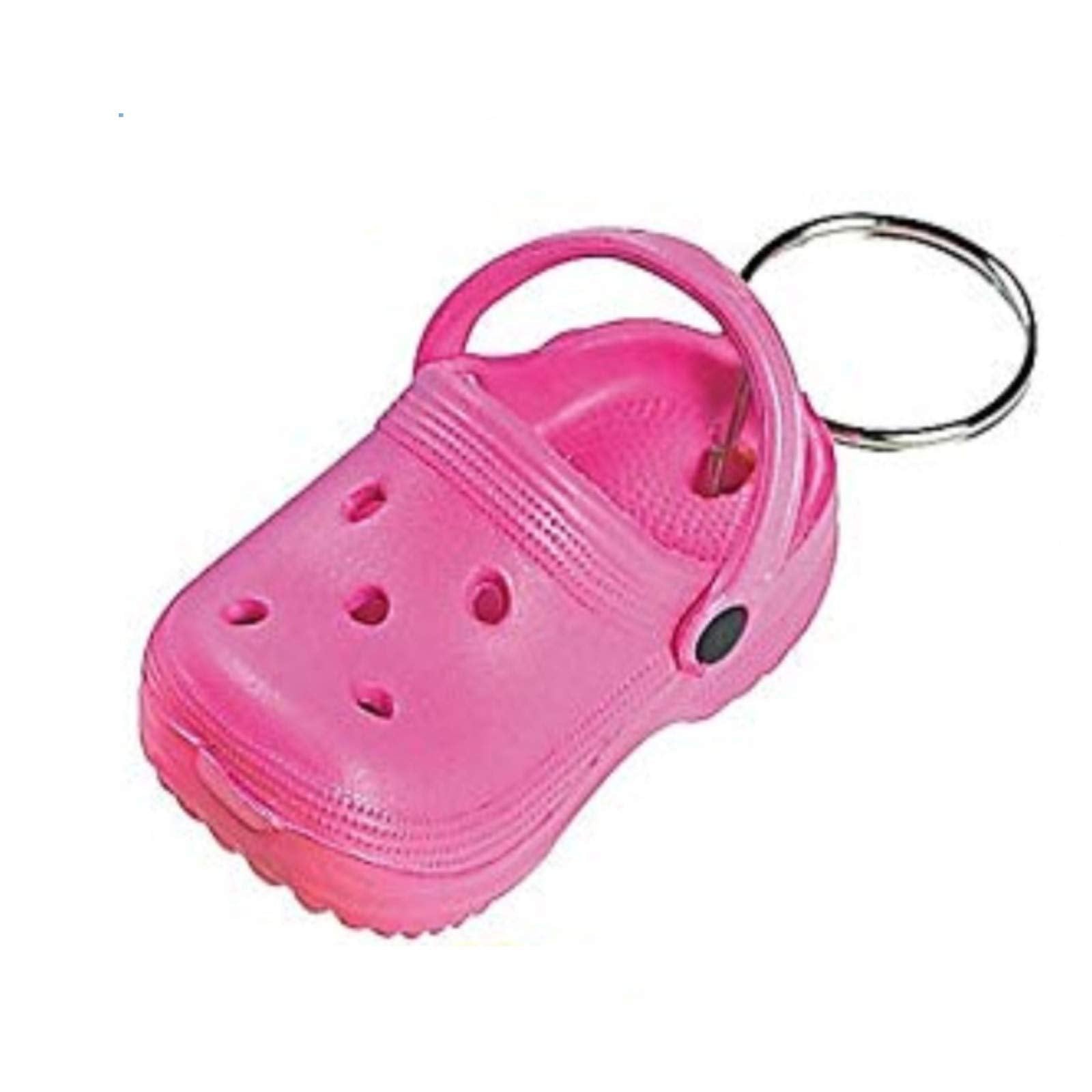 Croc Shoe Charm Keychains - 6 Different Colors - Snappiez Shoe Charms - Thousands Of Designs For Croc Shoes