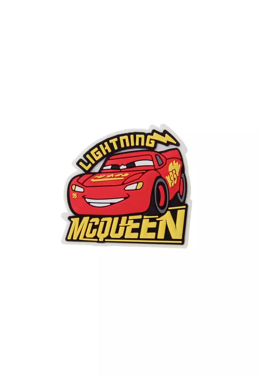 Cars Lightning McQueen Logo Shoe Charm - Snappiez Shoe Charms - Thousands Of Designs For Croc Shoes