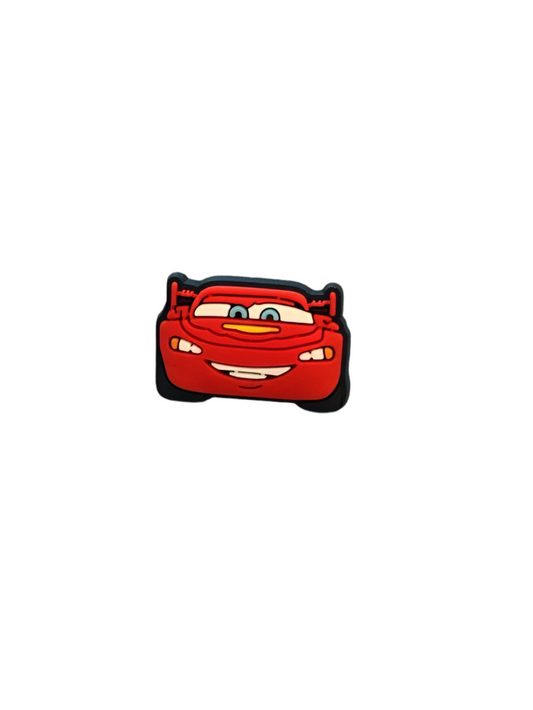 Cars Movie Lightning McQueen Shoe Charm - Snappiez Shoe Charms - Thousands Of Designs For Croc Shoes