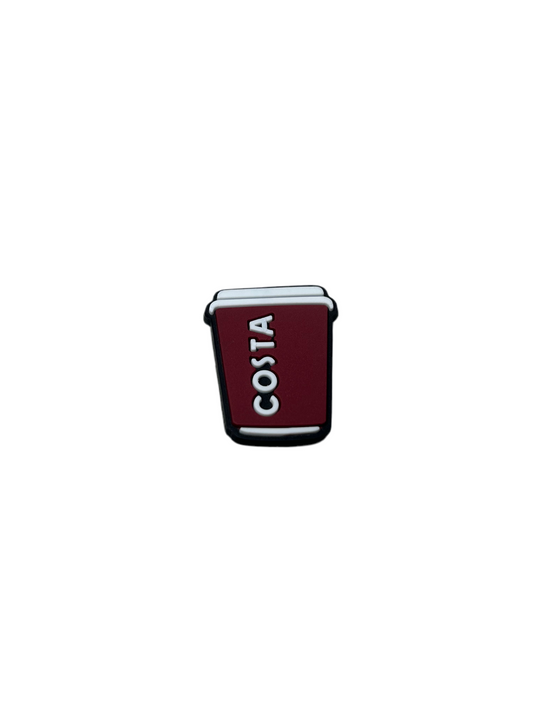 Costa Coffee Cup Shoe Charm - Snappiez Shoe Charms - Thousands Of Designs For Croc Shoes