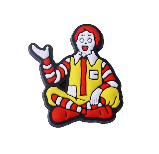 Ronald McDonald Shoe Charm - Snappiez Shoe Charms - Thousands Of Designs For Croc Shoes