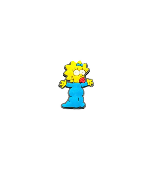 The Simpsons Maggie Shoe Charm - Snappiez Shoe Charms - Thousands Of Designs For Croc Shoes