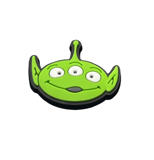Toy Story Alien Head Shoe Charm - Snappiez Shoe Charms - Thousands Of Designs For Croc Shoes