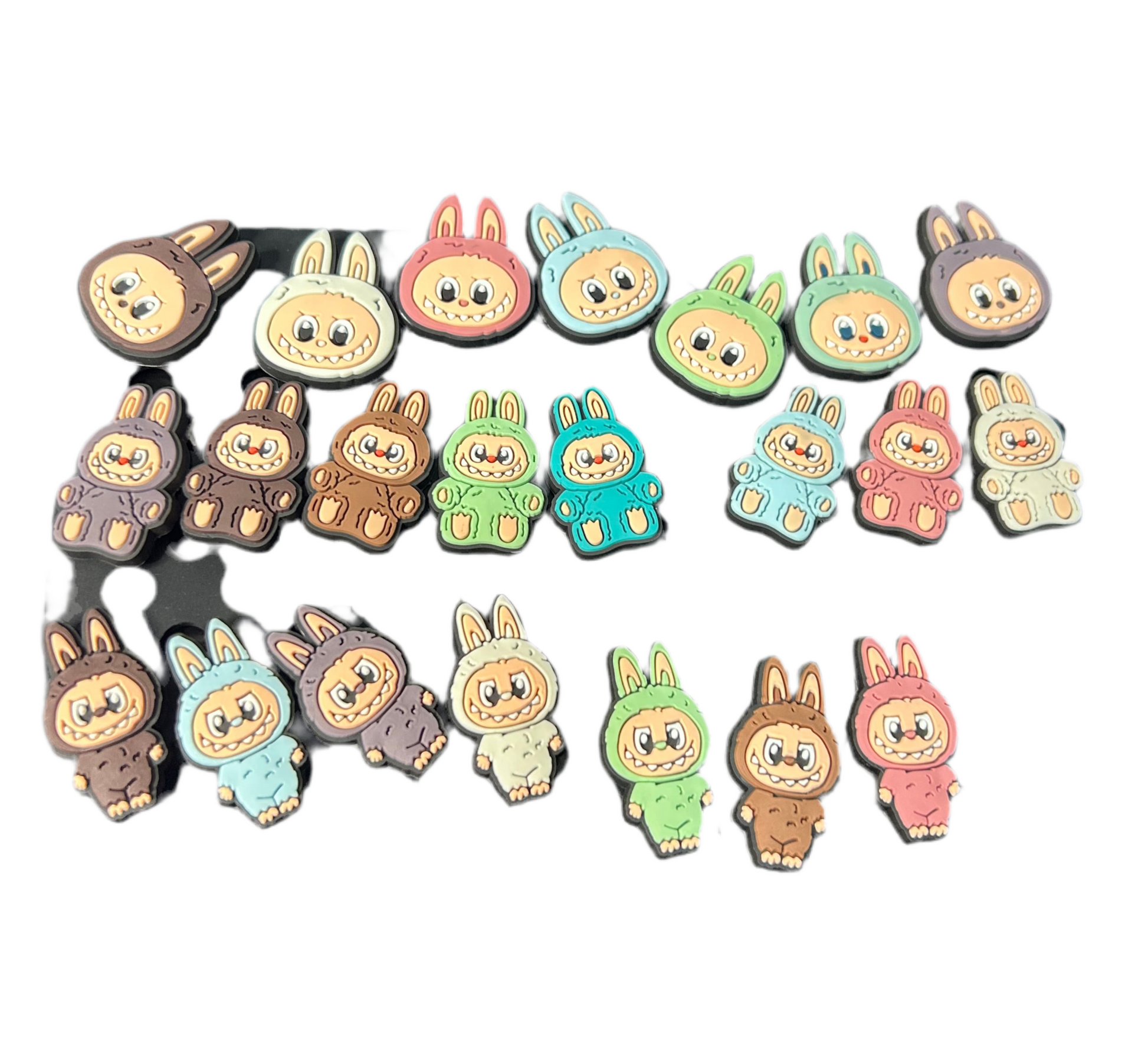 Monster Shoe Charm Bundle X22 Charms - Snappiez Shoe Charms - Thousands Of Designs For Croc Shoes