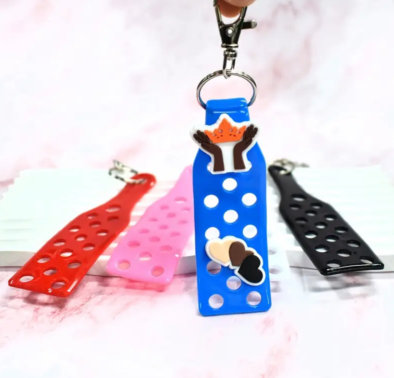 Shoe Charm Keyring’s - Multiple Colors - Snappiez Shoe Charms - Thousands Of Designs For Croc Shoes