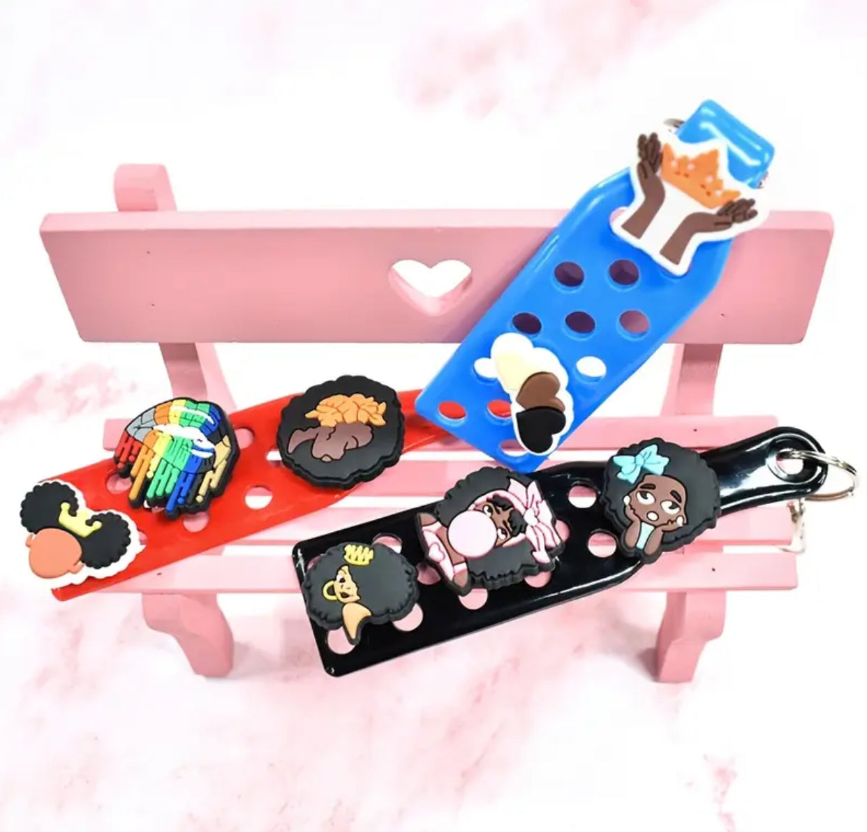 Shoe Charm Keyring’s - Multiple Colors - Snappiez Shoe Charms - Thousands Of Designs For Croc Shoes