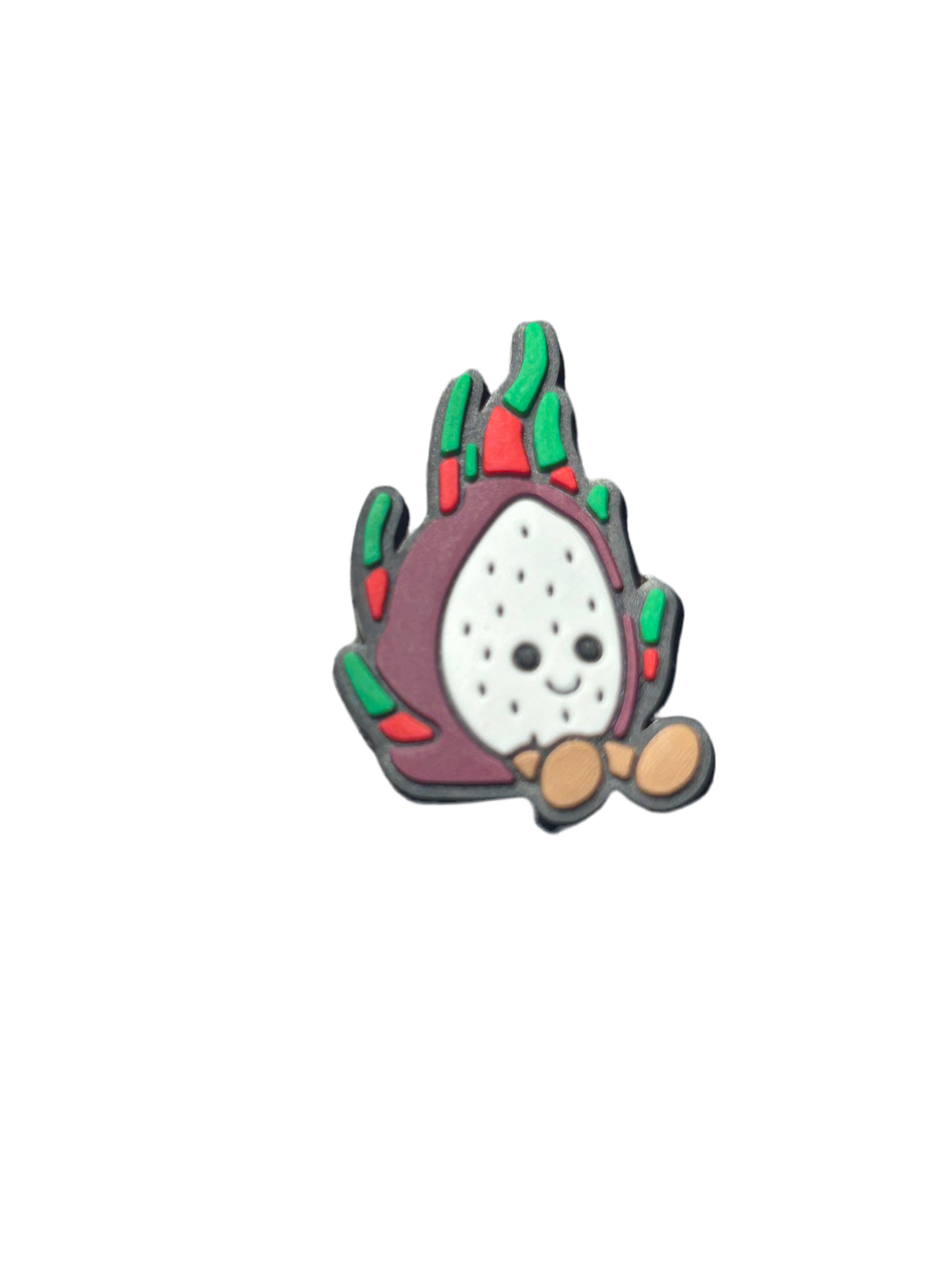 Amusable Dragon Fruit Shoe Charm - Snappiez Shoe Charms - Thousands Of Designs For Croc Shoes