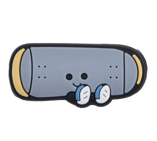 Amusable Skateboard Shoe Charm - Snappiez Shoe Charms - Thousands Of Designs For Croc Shoes