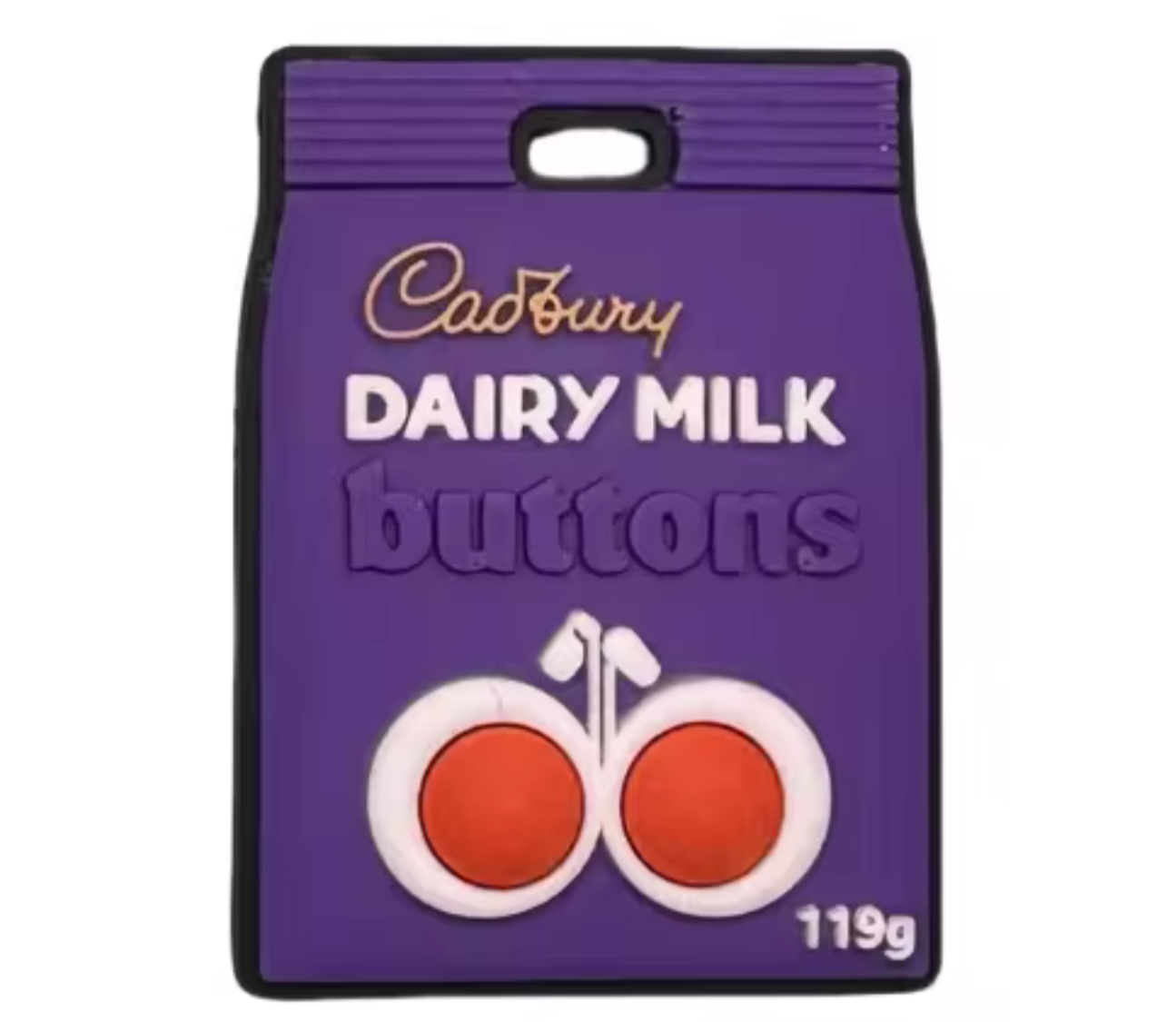 Cadburys Mini Buttons Shoe Charm - Snappiez Shoe Charms - Thousands Of Designs For Croc Shoes