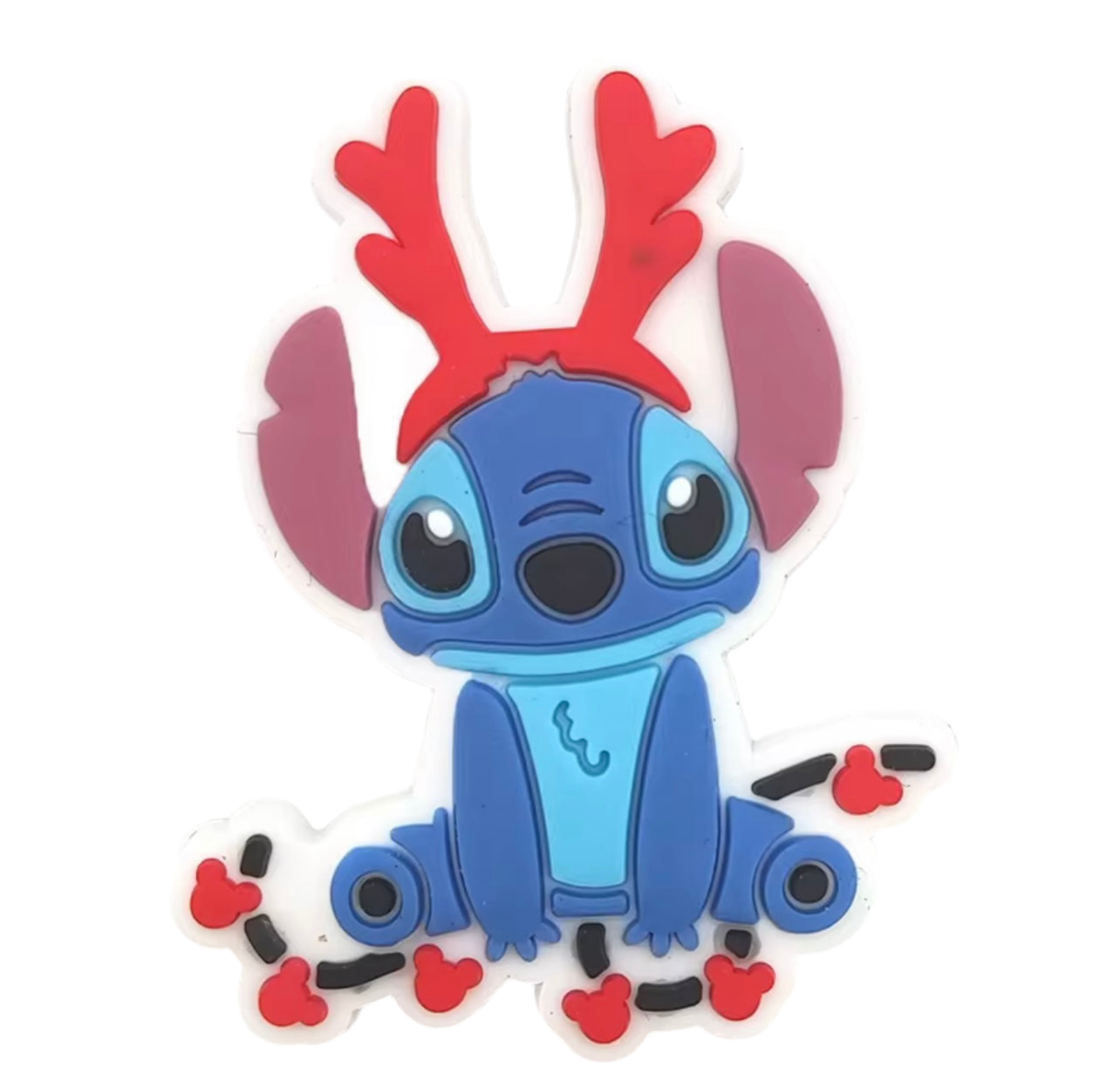 Christmas Stitch Shoe Charm - Snappiez Shoe Charms - Thousands Of Designs For Croc Shoes