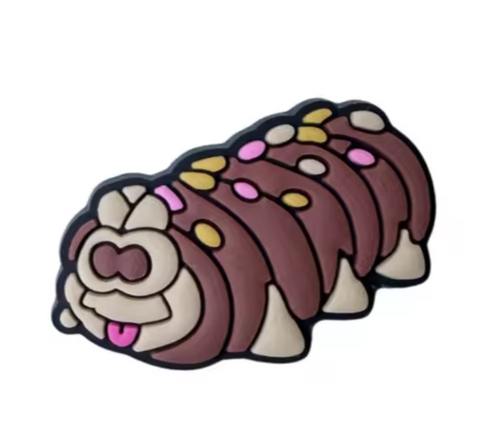 Colin The Caterpillar Cake Shoe Charm - Snappiez Shoe Charms - Thousands Of Designs For Croc Shoes