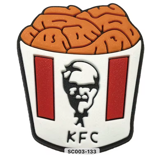 KFC Chicken Bucket Shoe Charm
