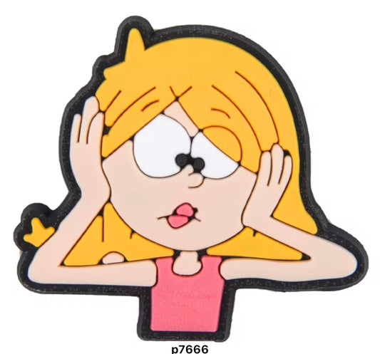 Lizzie McGuire Confused Shoe Charm - Snappiez Shoe Charms - Thousands Of Designs For Croc Shoes