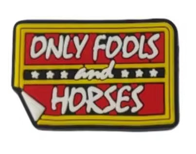 Only Fools and Horses Logo Shoe Charm