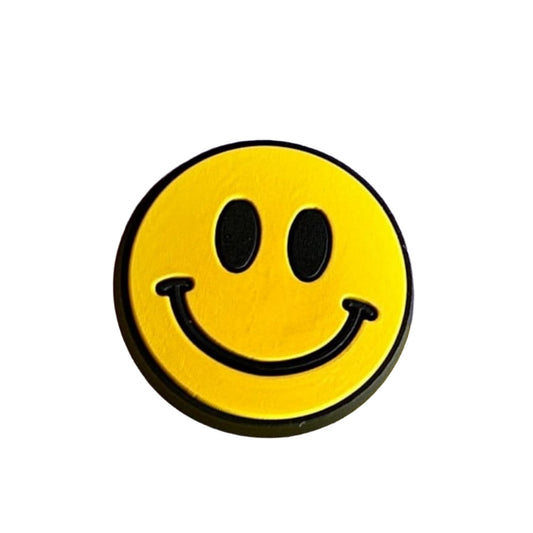 Round Smily Face Happy Shoe Charm