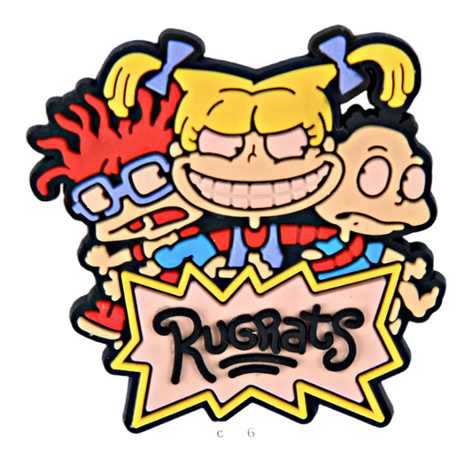 Rugrats Shoe Charm - Snappiez Shoe Charms - Thousands Of Designs For Croc Shoes