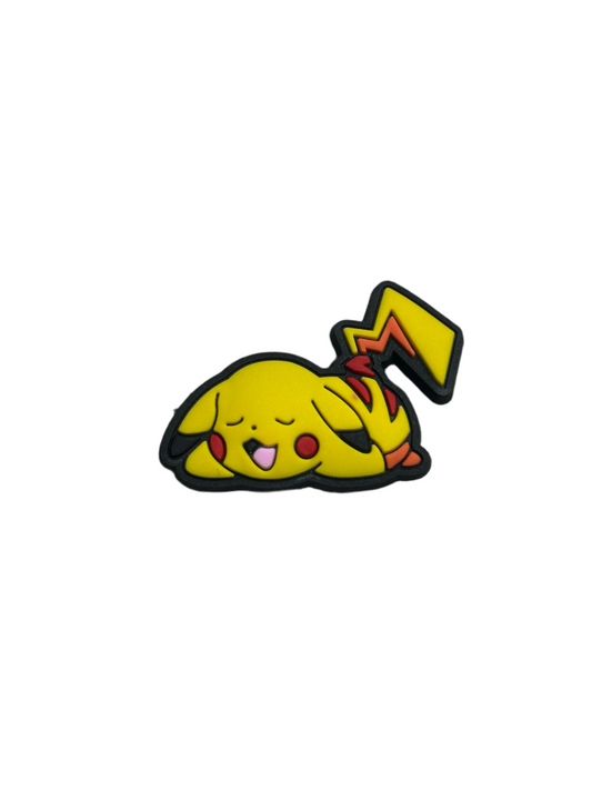 Sleeping Pikachu Shoe Charm - Snappiez Shoe Charms - Thousands Of Designs For Croc Shoes