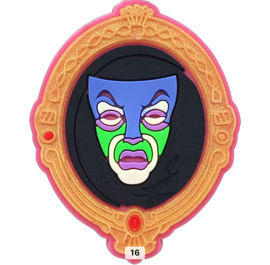 Snow White Magic Mirror Shoe Charm